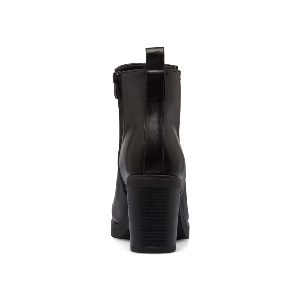 Stivaletti neri da donna con zip e tacco 8,5 cm Lora Ferres - Image 4