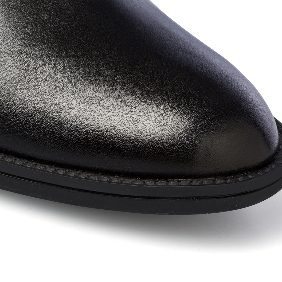 Stivaletti neri da donna in pelle con piccole borchie Geox Jaylon - Image 6