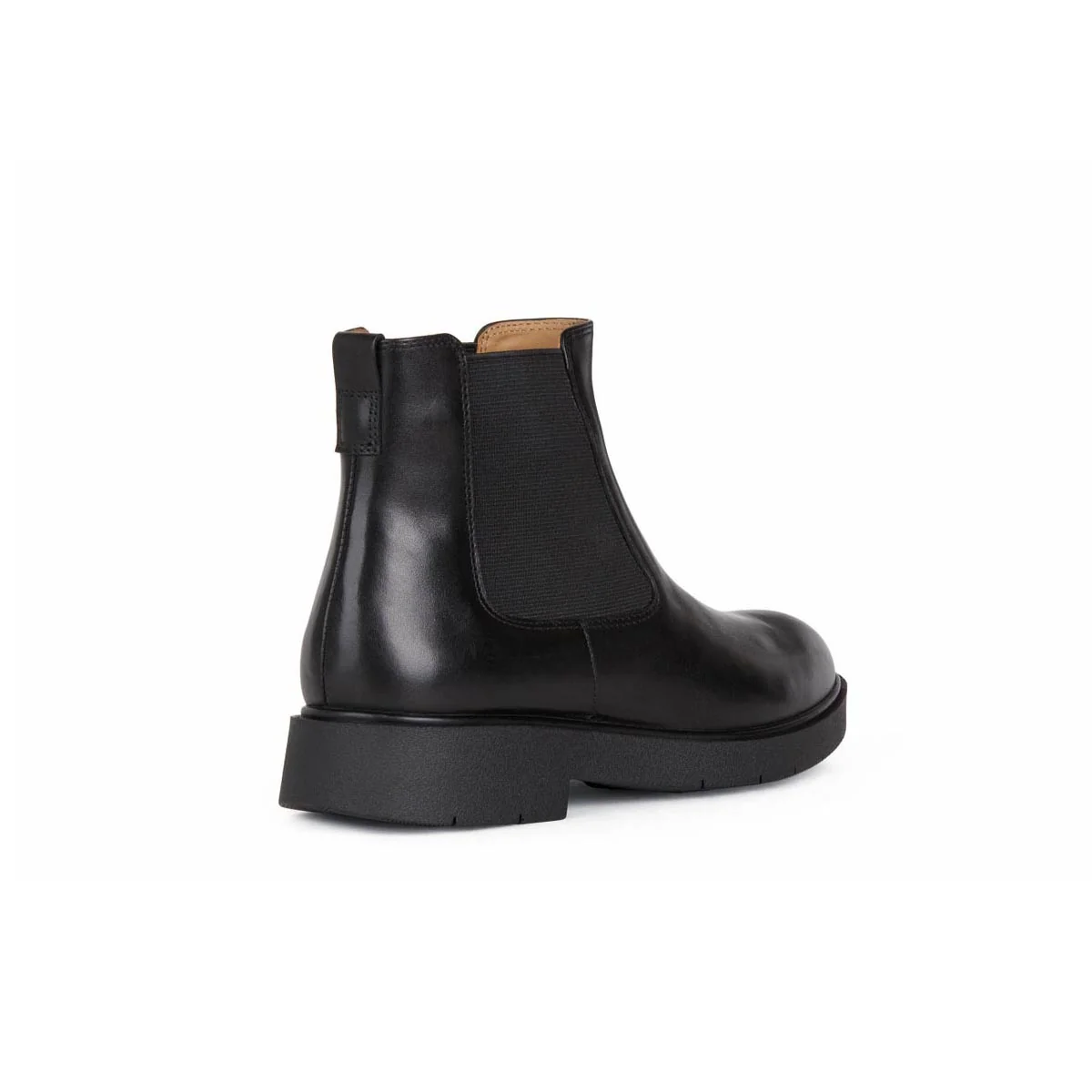 Stivaletti neri da Donna in pelle con suola traspirante Geox - Image 4