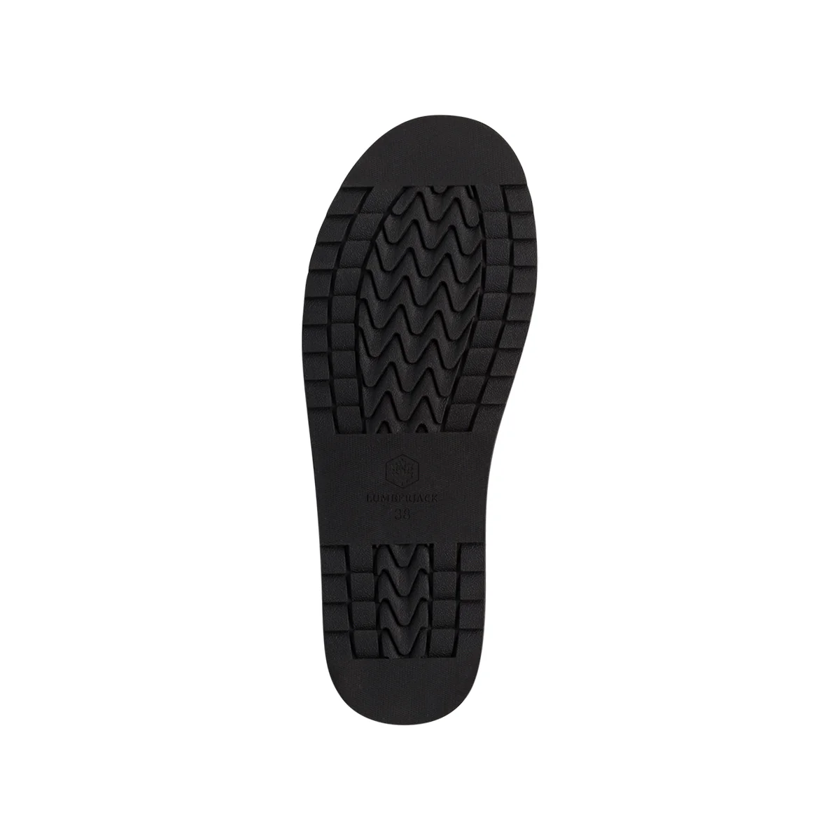 Stivaletti neri da donna in pelle scamosciata con suola platform Lumberjack - Image 5