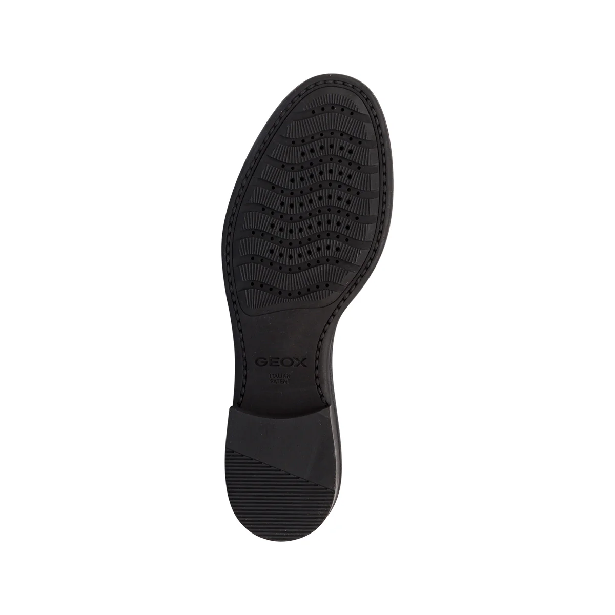 Stivaletti neri da donna traspiranti in pelle Geox - Image 5