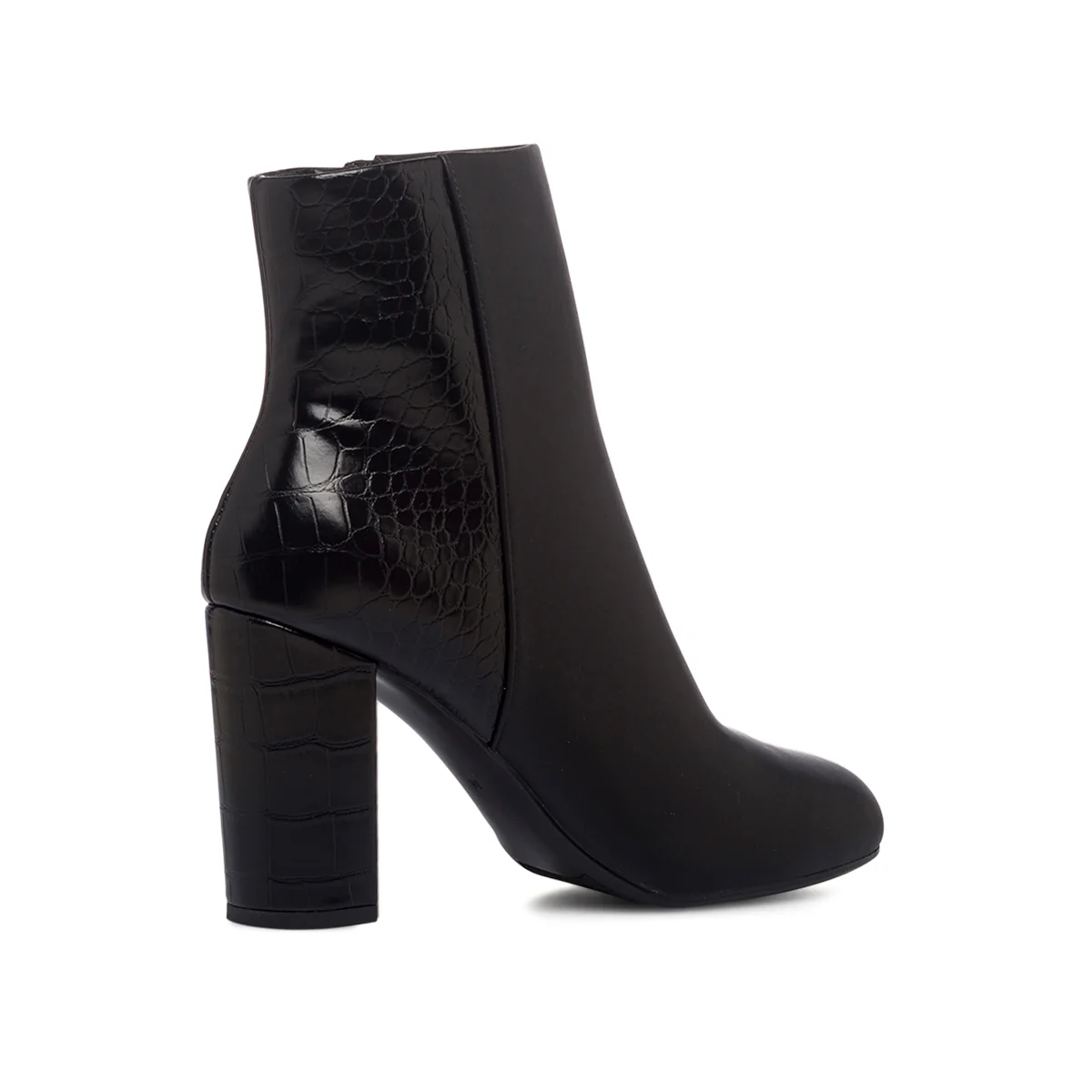 Stivaletti neri effetto cocco da donna con tacco 9 cm Swish Jeans - Image 13