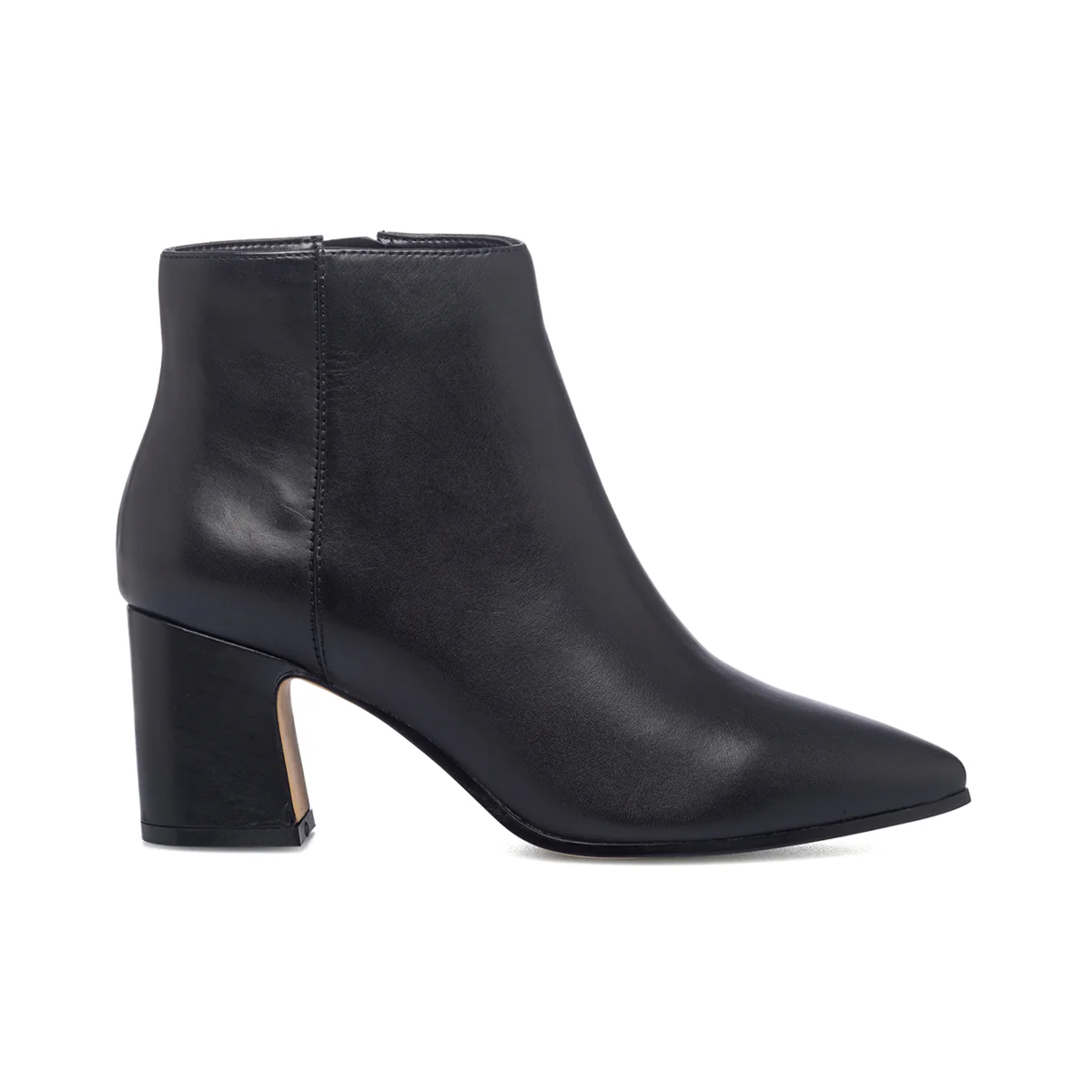 Stivaletti neri in pelle con tacco 7 cm ALDO Kissa