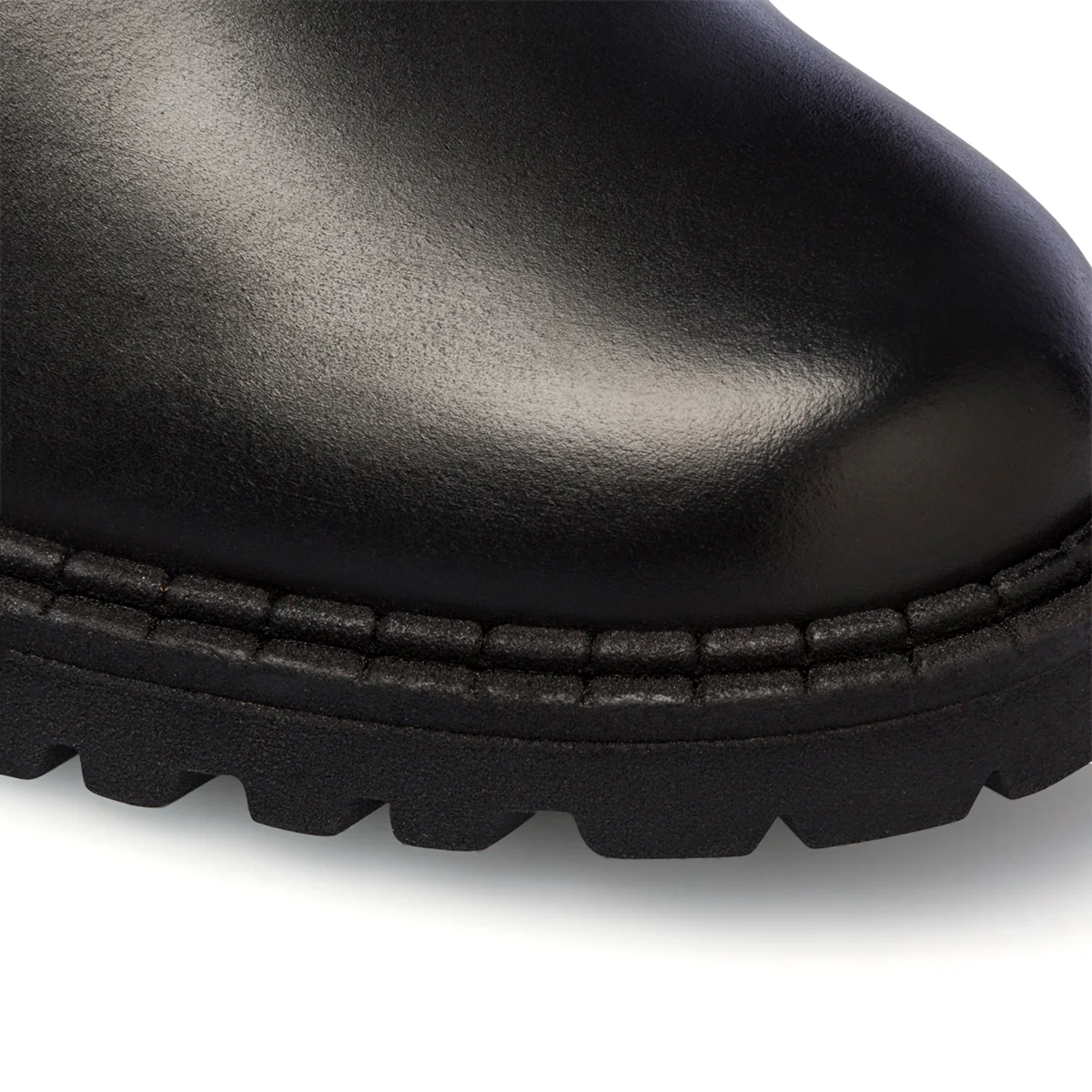 Stivaletti neri in pelle da donna con tacco 5 cm P Essentials - Image 6
