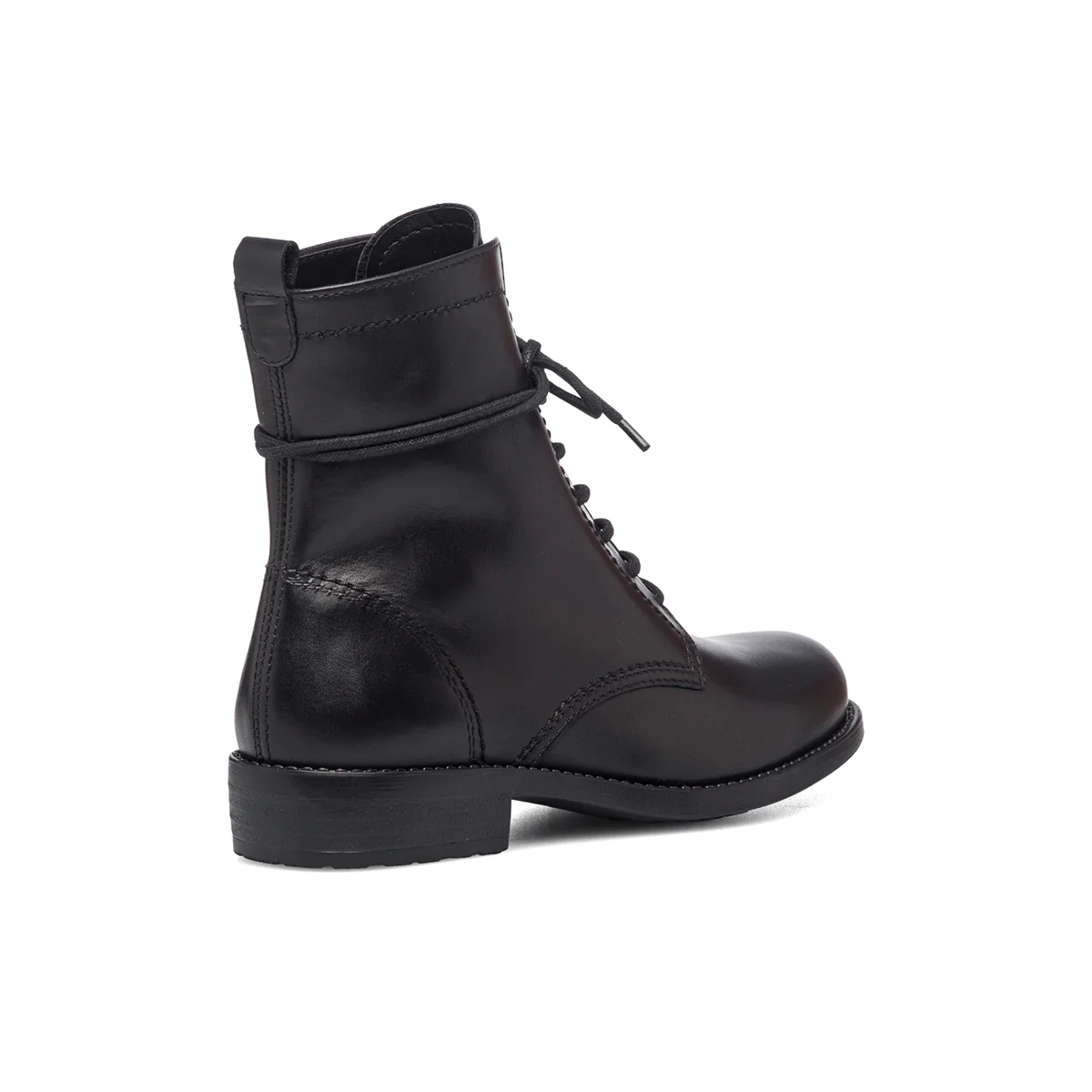 Stivaletti neri in pelle P Essentials - Image 3