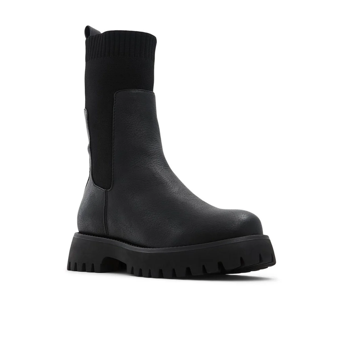 Stivaletti neri in "pelle vegana" con inserti elastici Call It Spring Kelseyy - Image 2