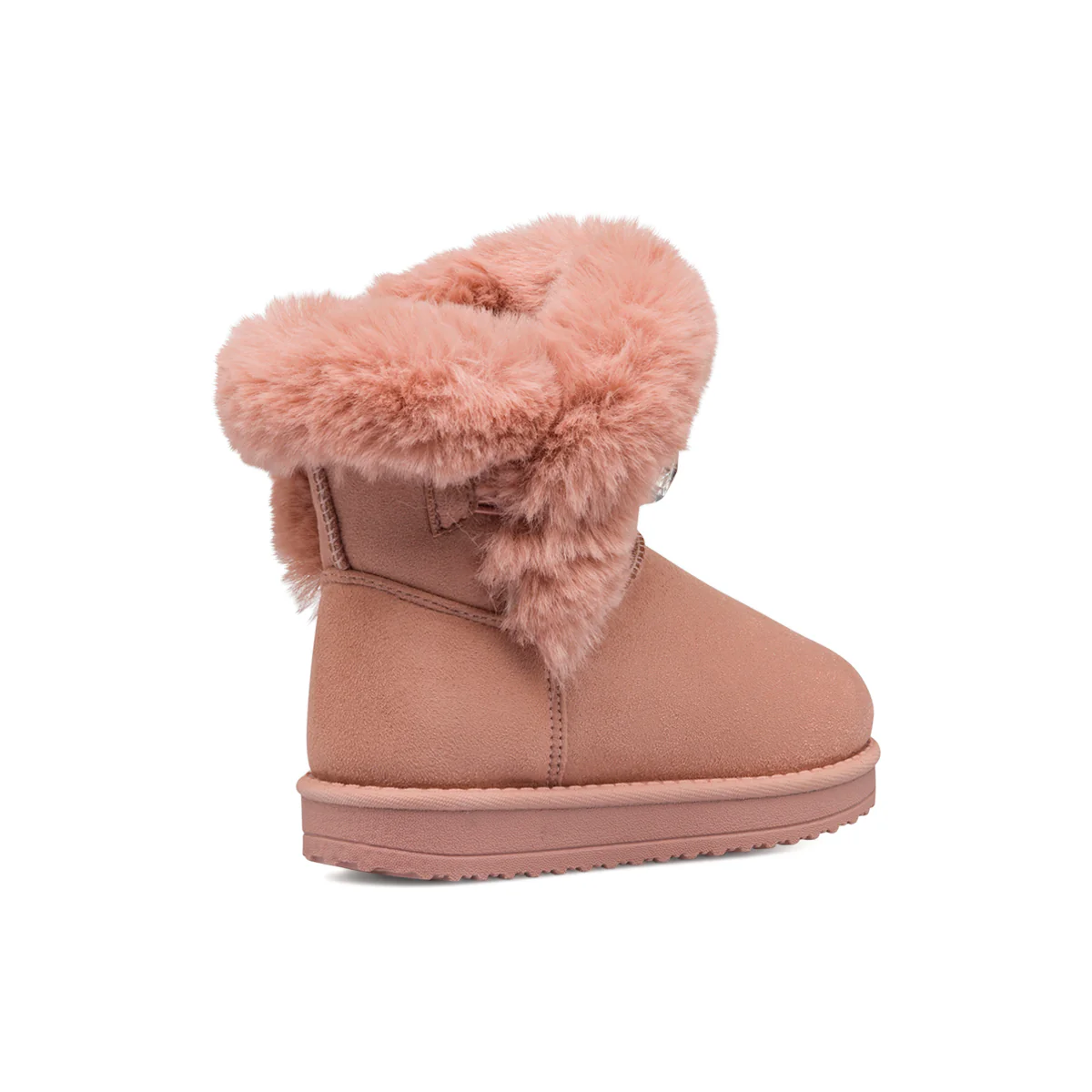 Stivaletti rosa da bambina con fodera imbottita 10 Baci - Image 4