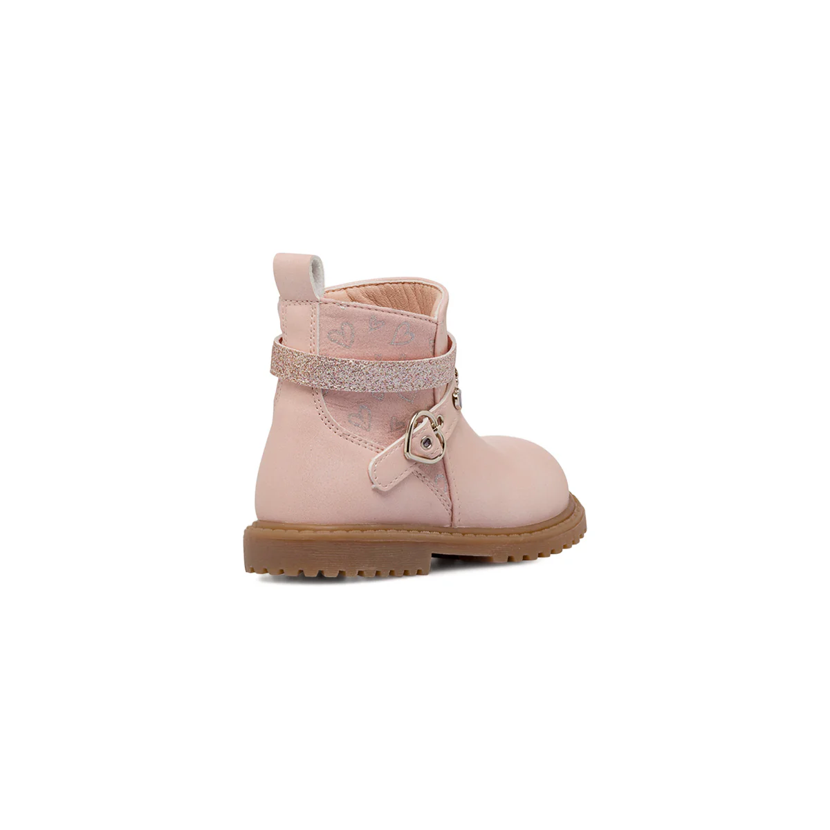 Stivaletti rosa da Bambina con glitter e cuori Le scarpe di Alice - Image 3