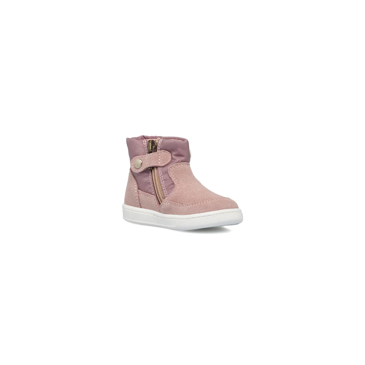 Stivaletti rosa da bambina con zip laterale e farfalla Primigi Baby Like - Image 4