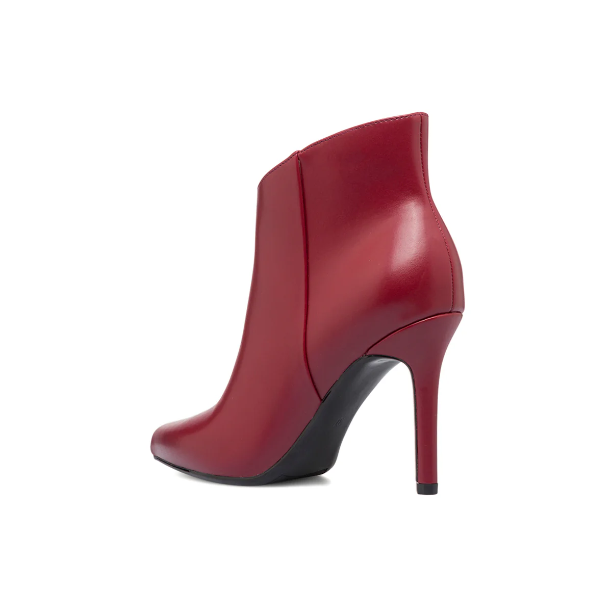 Stivaletti rossi bordeaux da donna con tacco a spillo 10 cm Lora Ferres - Image 6