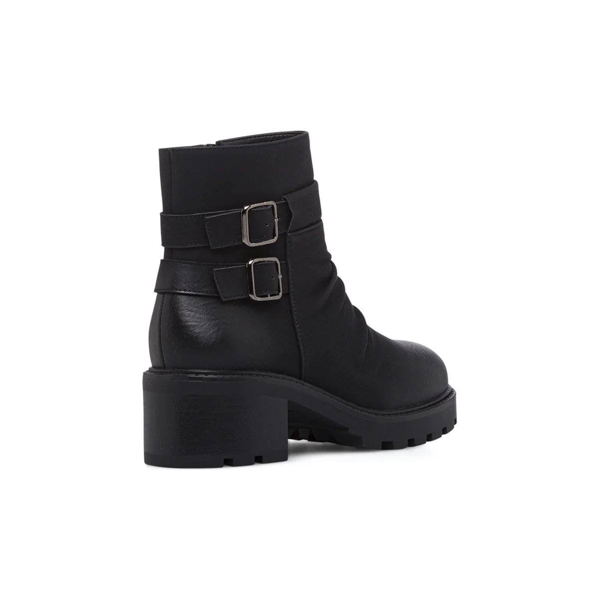 Stivaletti slouchy neri da Donna con fibbie Lora Ferres - Image 3