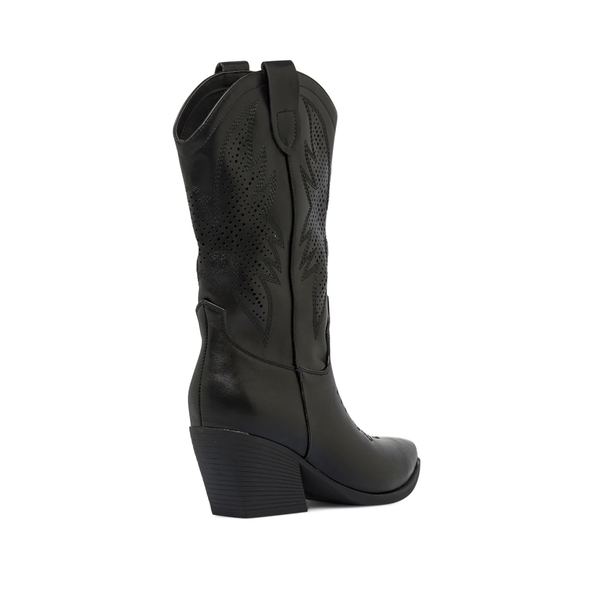 Stivaletti Texani Camperos Donna Neri con punta affusolata Lora Ferres - Image 3