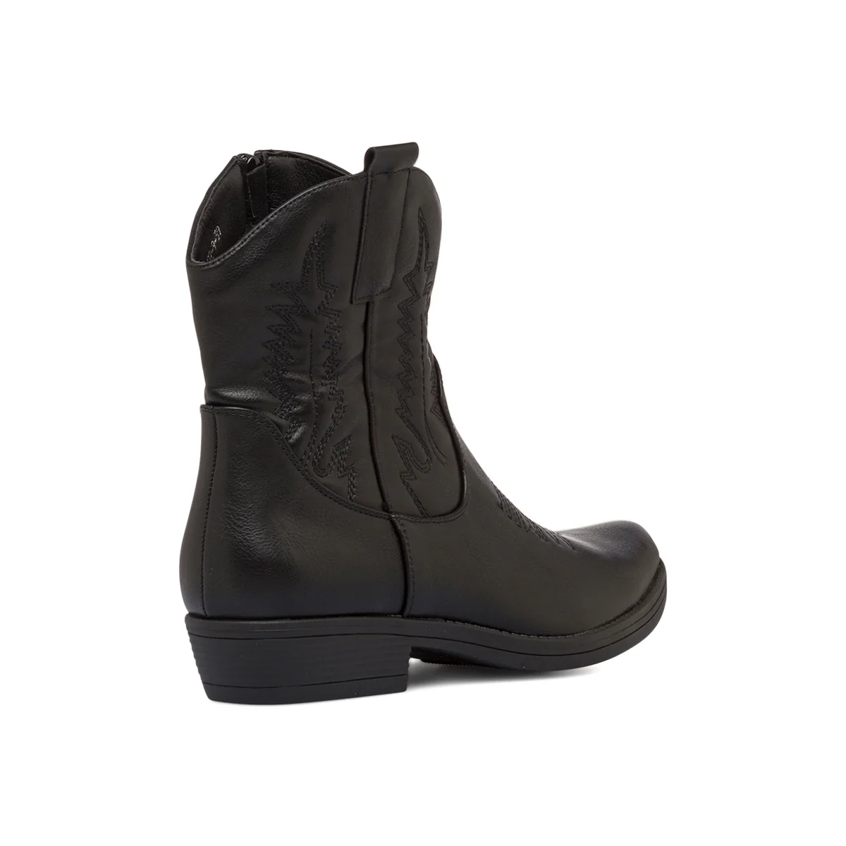 Stivaletti texani neri da donna con zip Dame Rose - Image 6