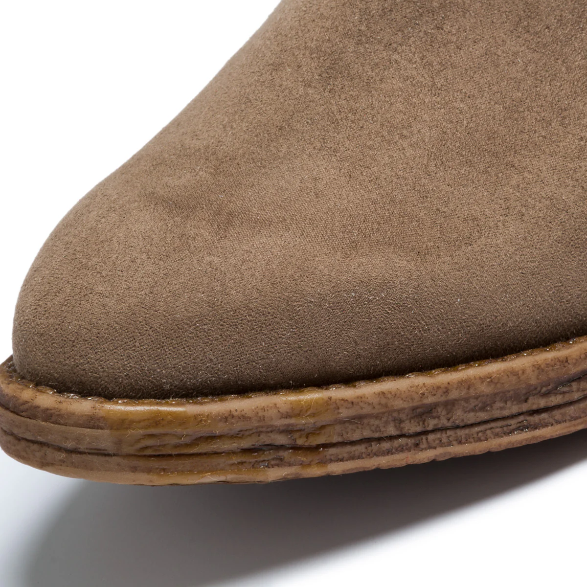 Stivaletti texani taupe in similpelle scamosciata Lora Ferres - Image 6
