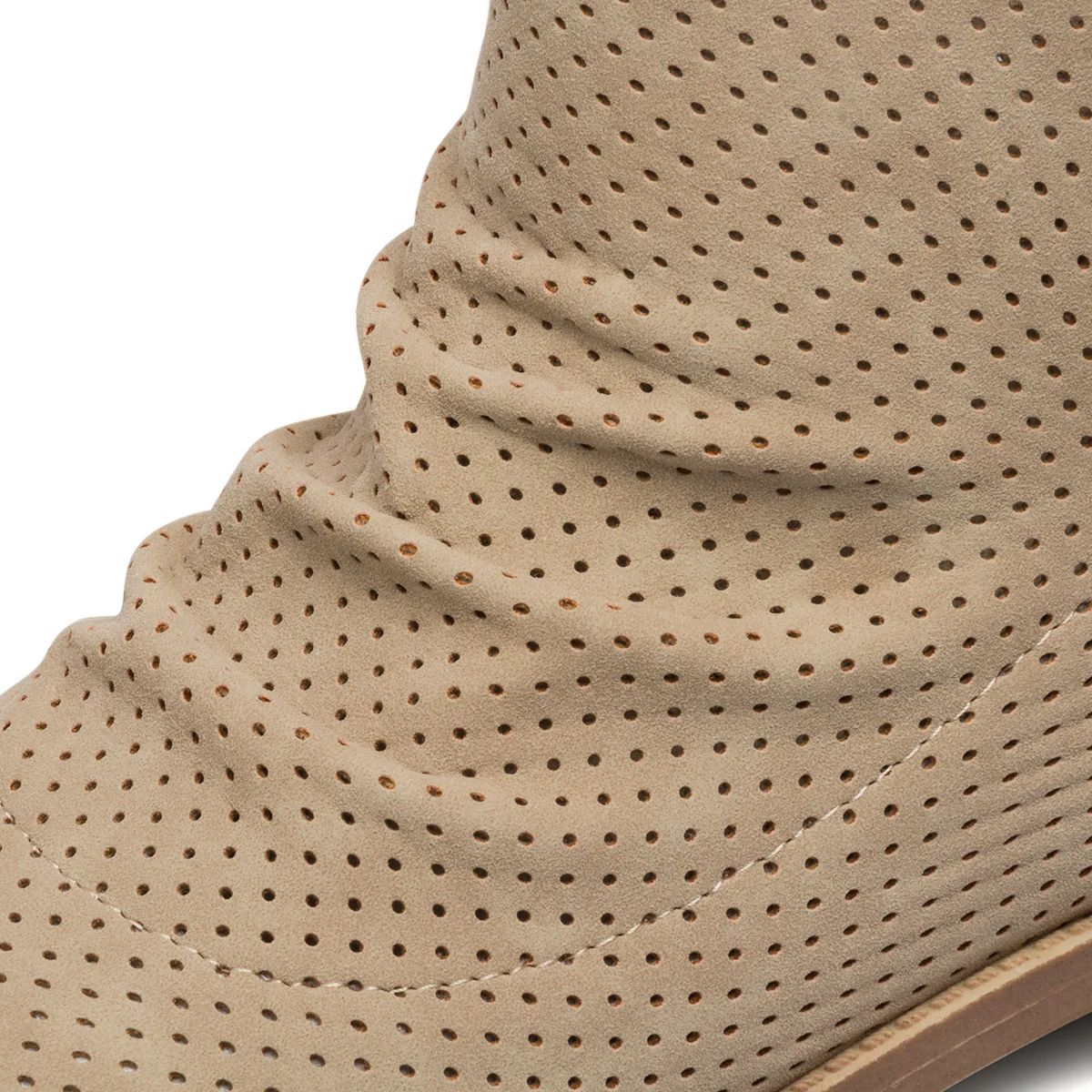 Stivaletti traforati color taupe Swish Jeans - Image 9