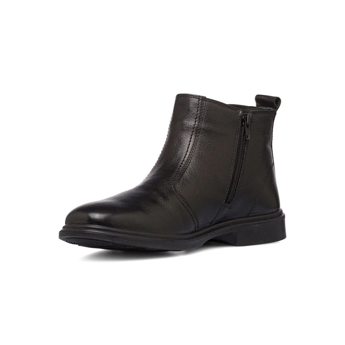 Stivaletti comfort neri da uomo in pelle P Soft - Image 4