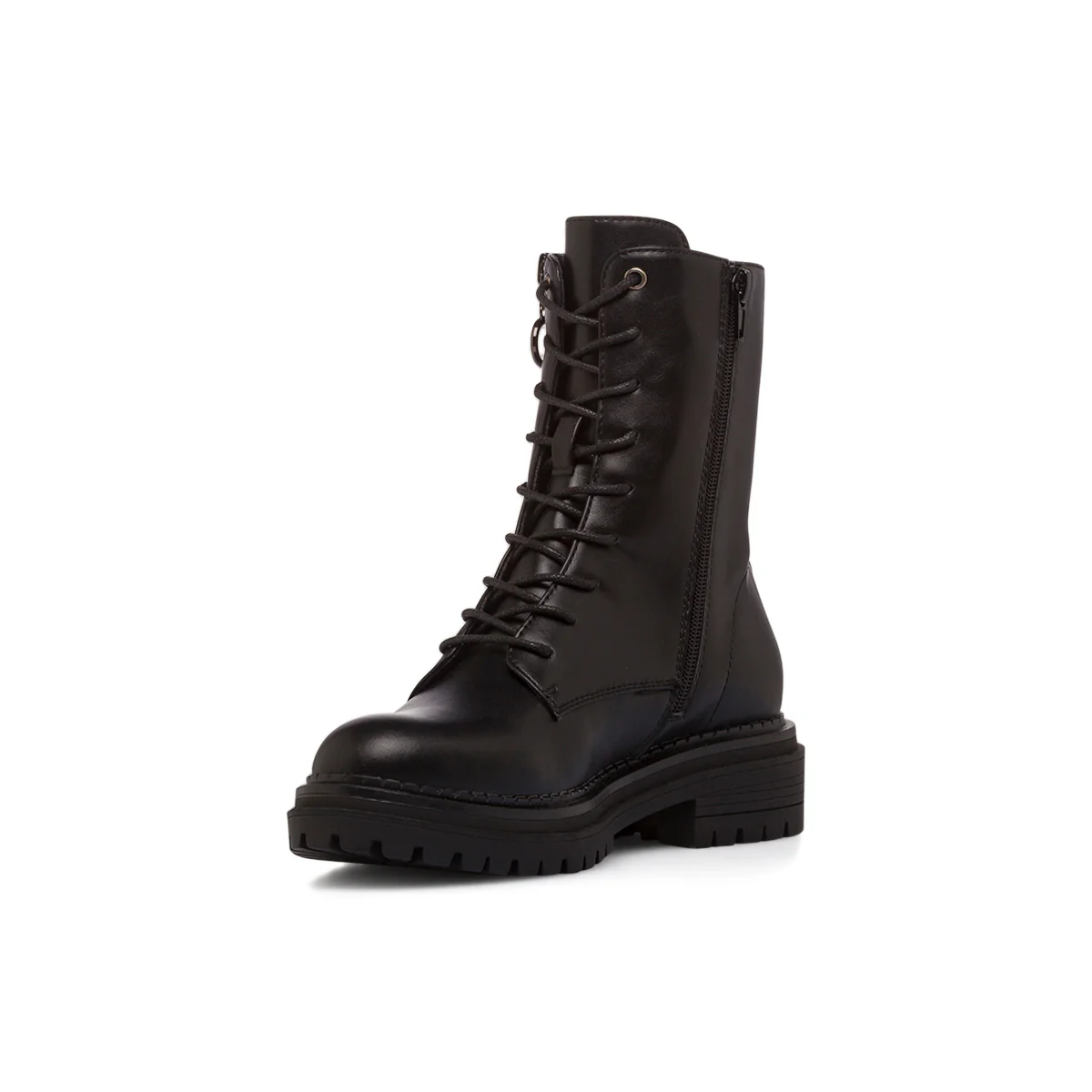 Stivali Anfibi neri da Donna con zip Swish Jeans - Image 4