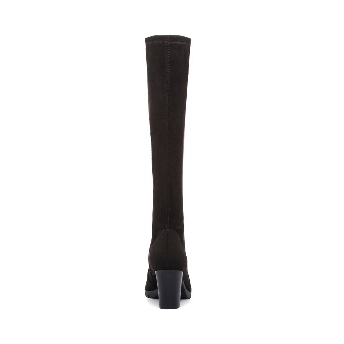 Stivali comfort neri da Donna con tacco 7 effetto scamosciato P Soft - Image 7