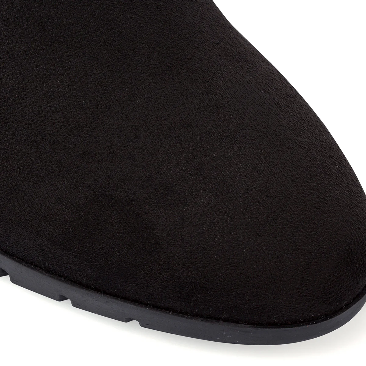 Stivali comfort neri da Donna con tacco 7 effetto scamosciato P Soft - Image 9