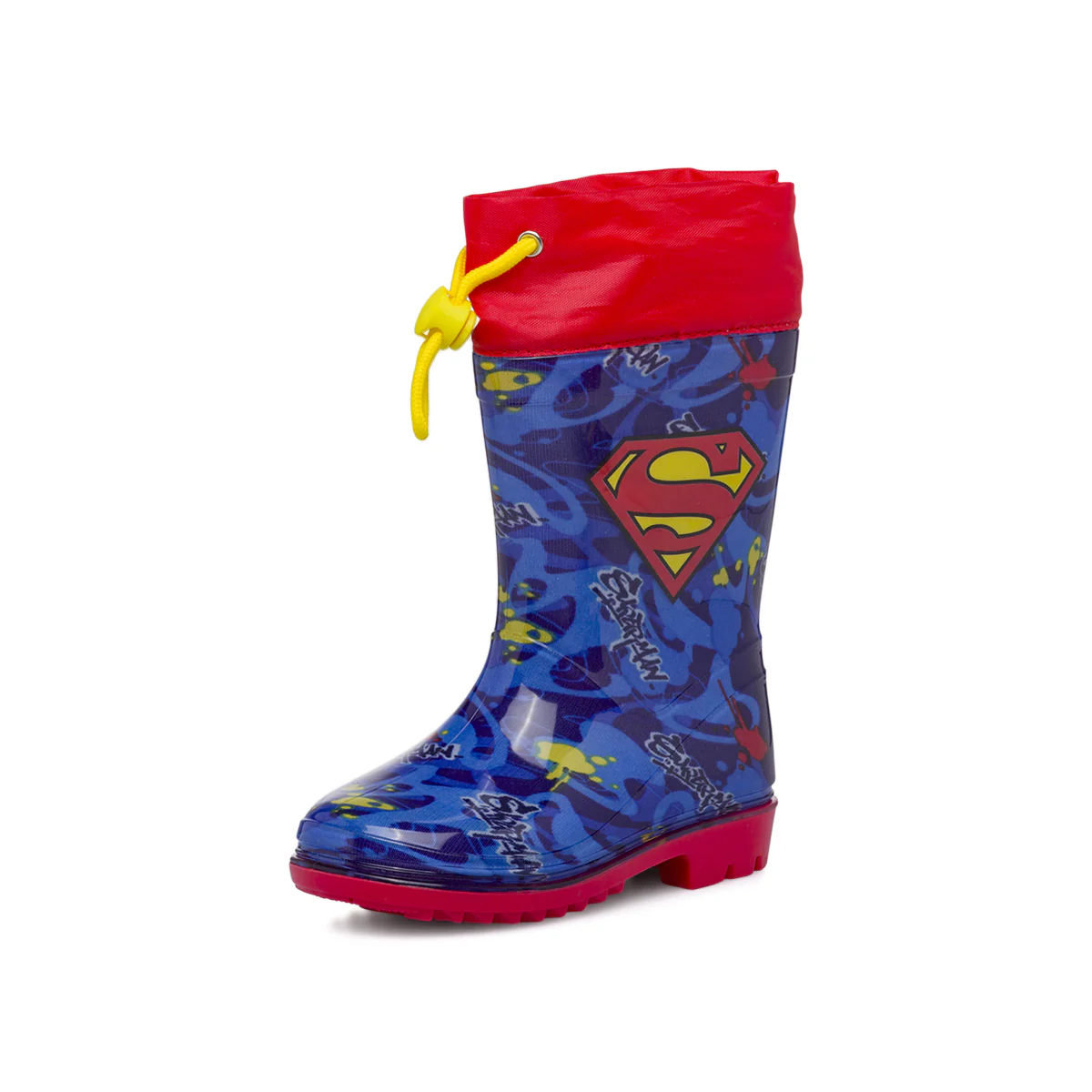 Stivali da pioggia blu da Bambino Superman - Image 2