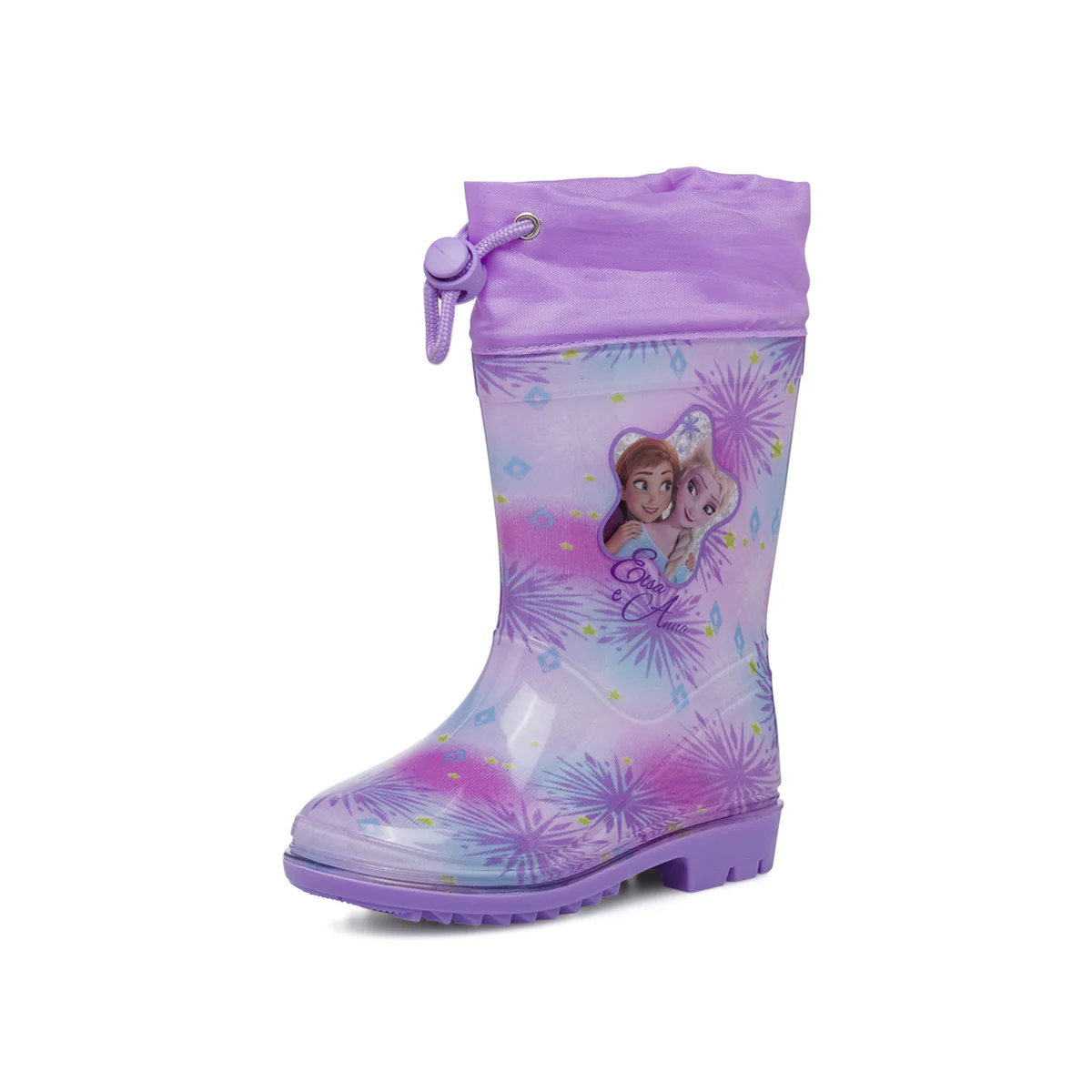 Stivali da pioggia lilla da Bambina con Elsa e Anna Frozen - Image 2