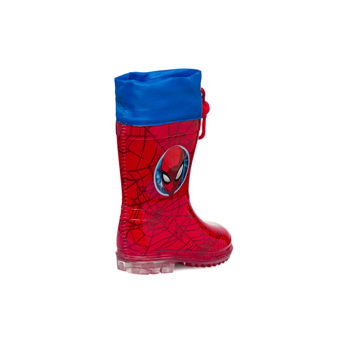 Stivali da pioggia rossi e blu da bambino Spiderman - Image 3