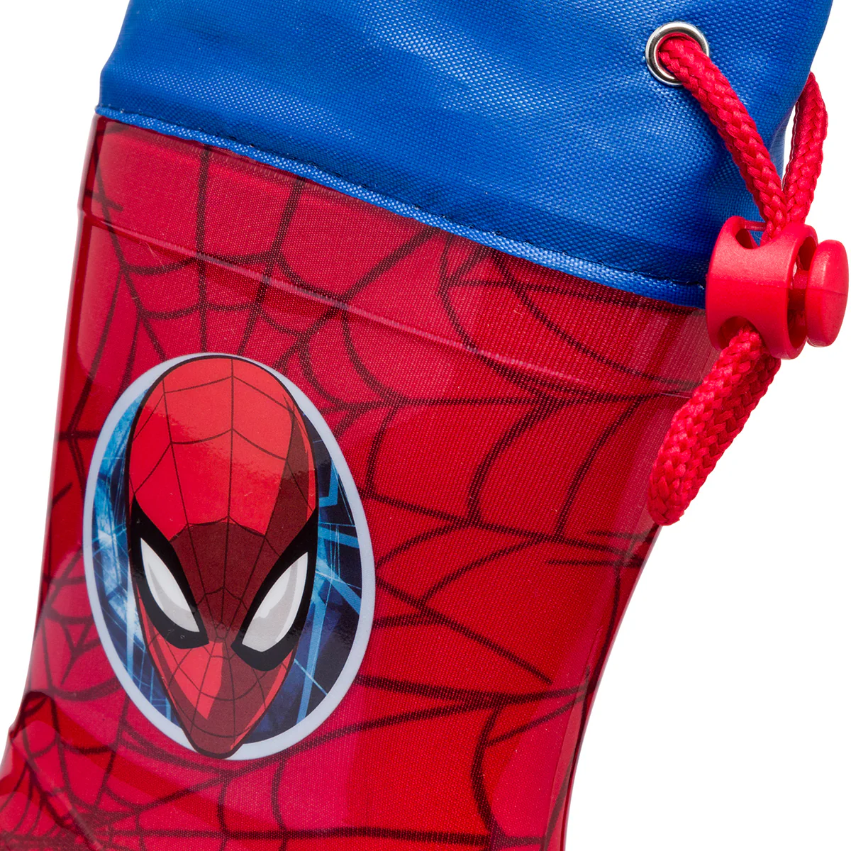 Stivali da pioggia rossi e blu da bambino Spiderman - Image 5