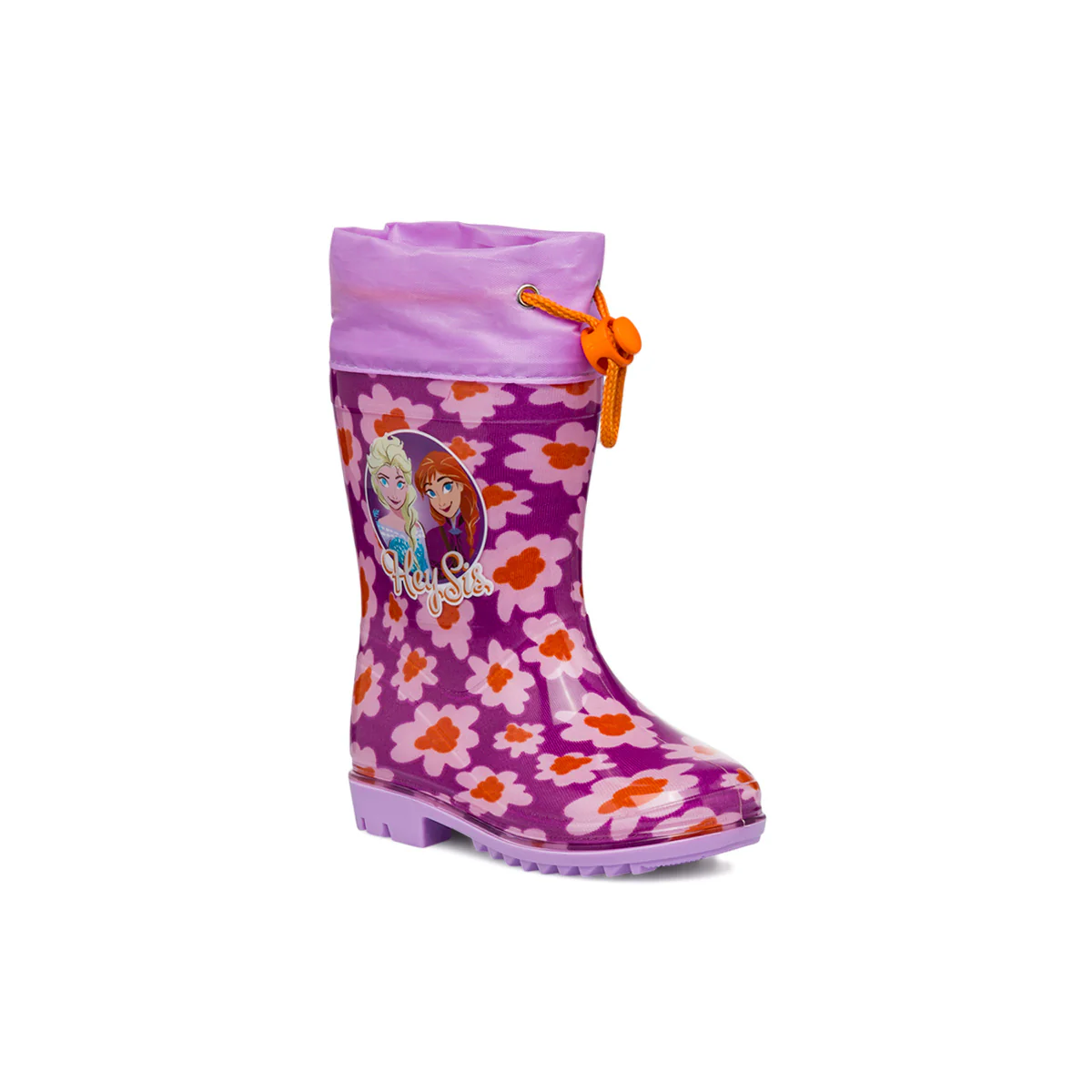 Stivali da pioggia viola e lilla da bambina Frozen - Image 2