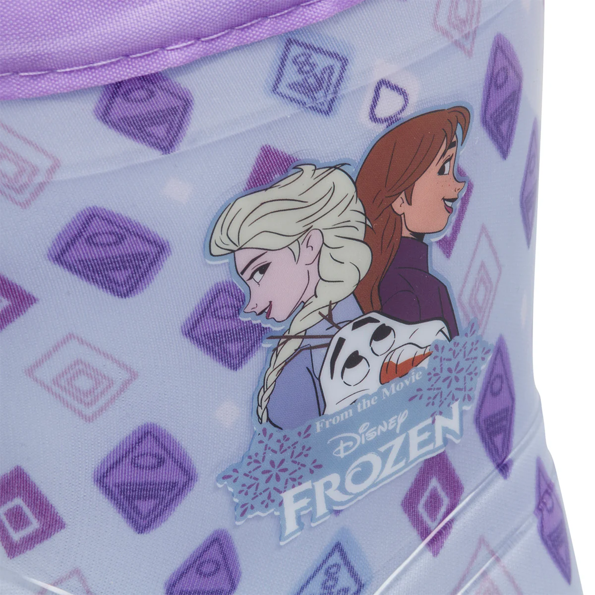 Stivali di gomma azzurri e lilla da bambina con logo Frozen - Image 6
