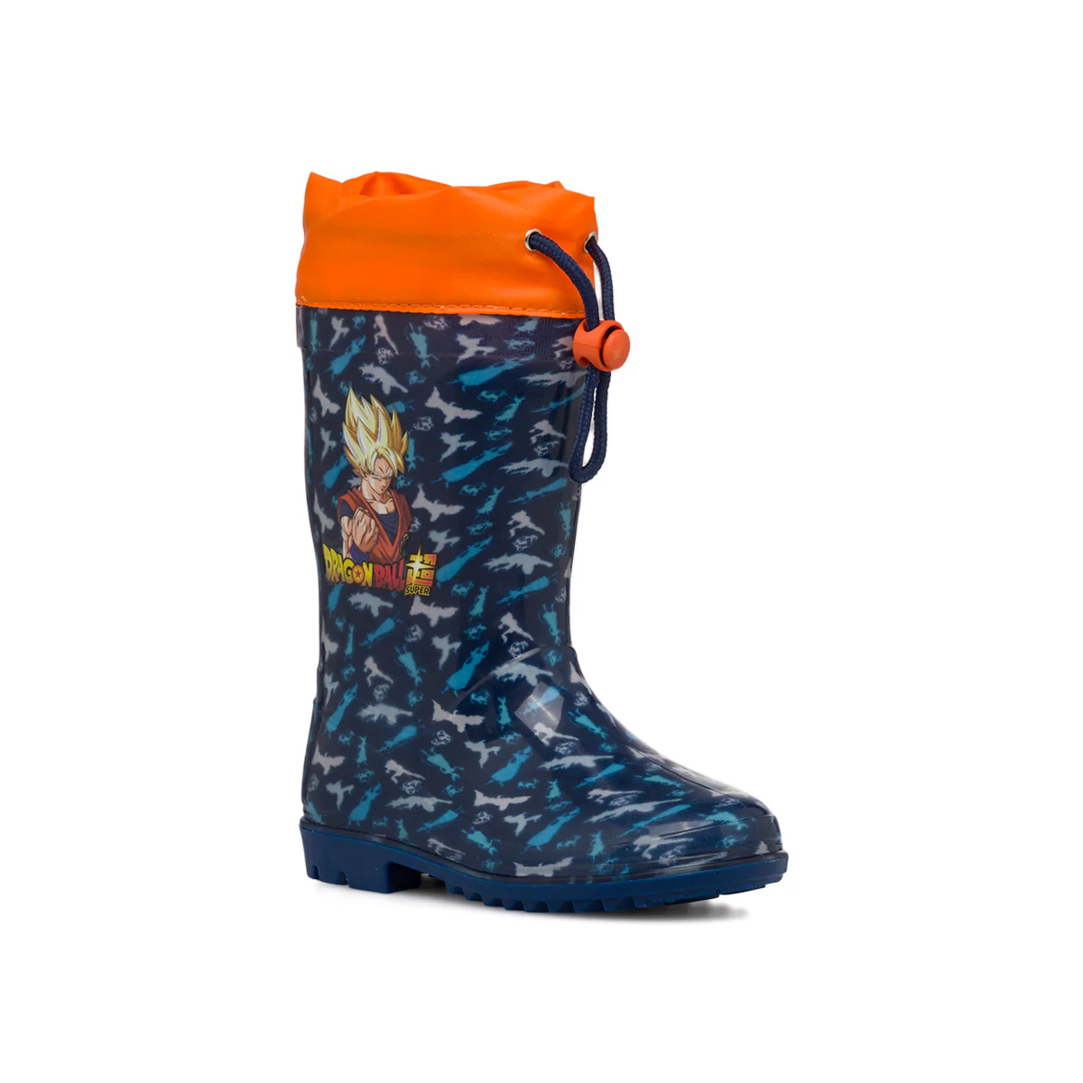 Stivali di gomma blu e arancioni con stampa Dragon Ball - Image 2