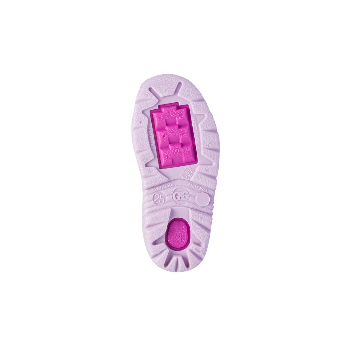 Stivali di gomma fucsia da bambina G&G - Image 4