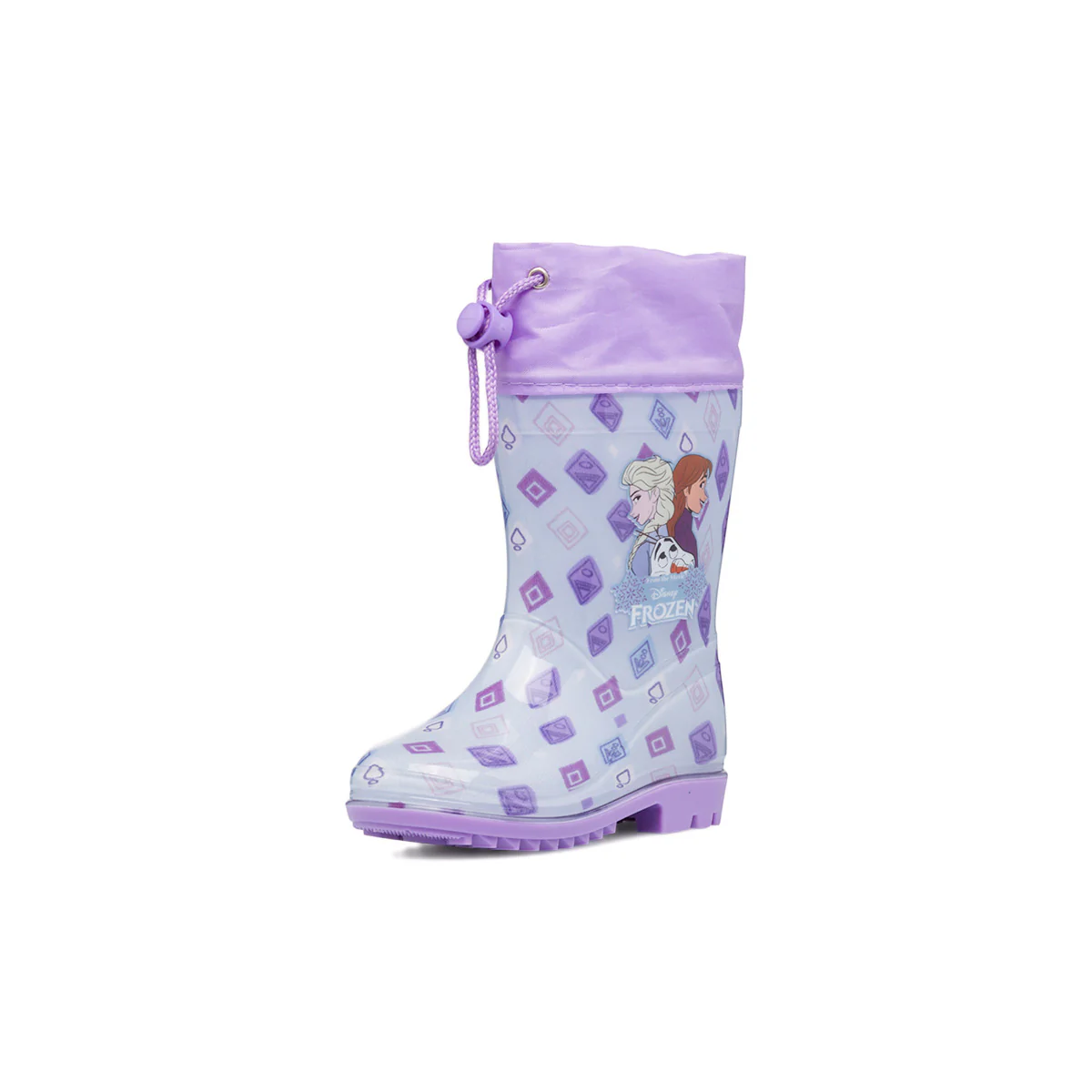 Stivali di gomma lilla da bambina con Elsa e Anna di Frozen - Image 2