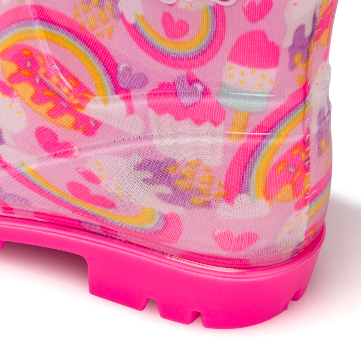 Stivali di gomma rosa da bambina con stampa unicorno - Image 7
