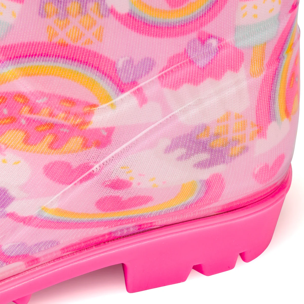 Stivali di gomma rosa da bambina con stampa Unicorno - Image 6