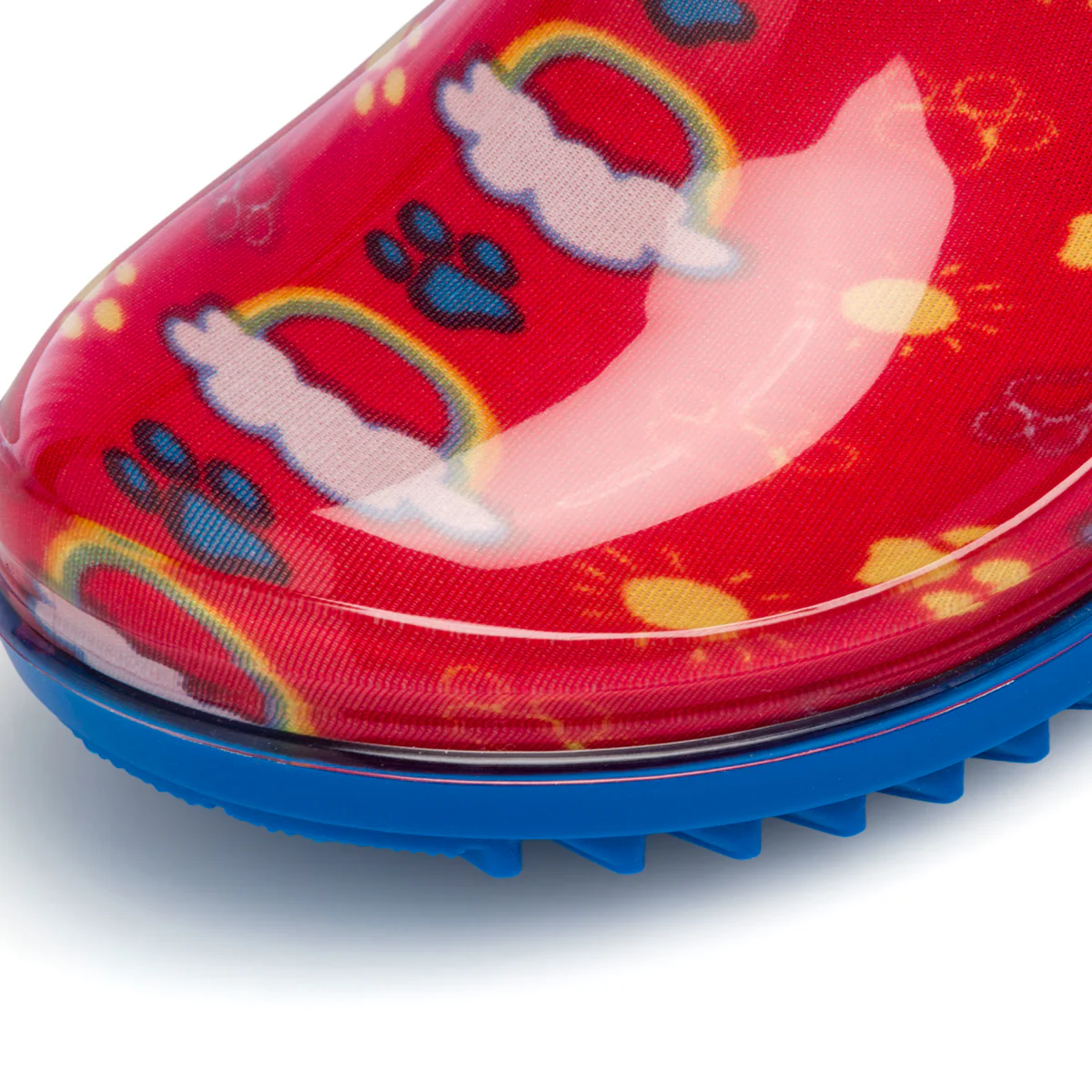 Stivali di gomma rossi da bambino con logo Paw Patrol - Image 5