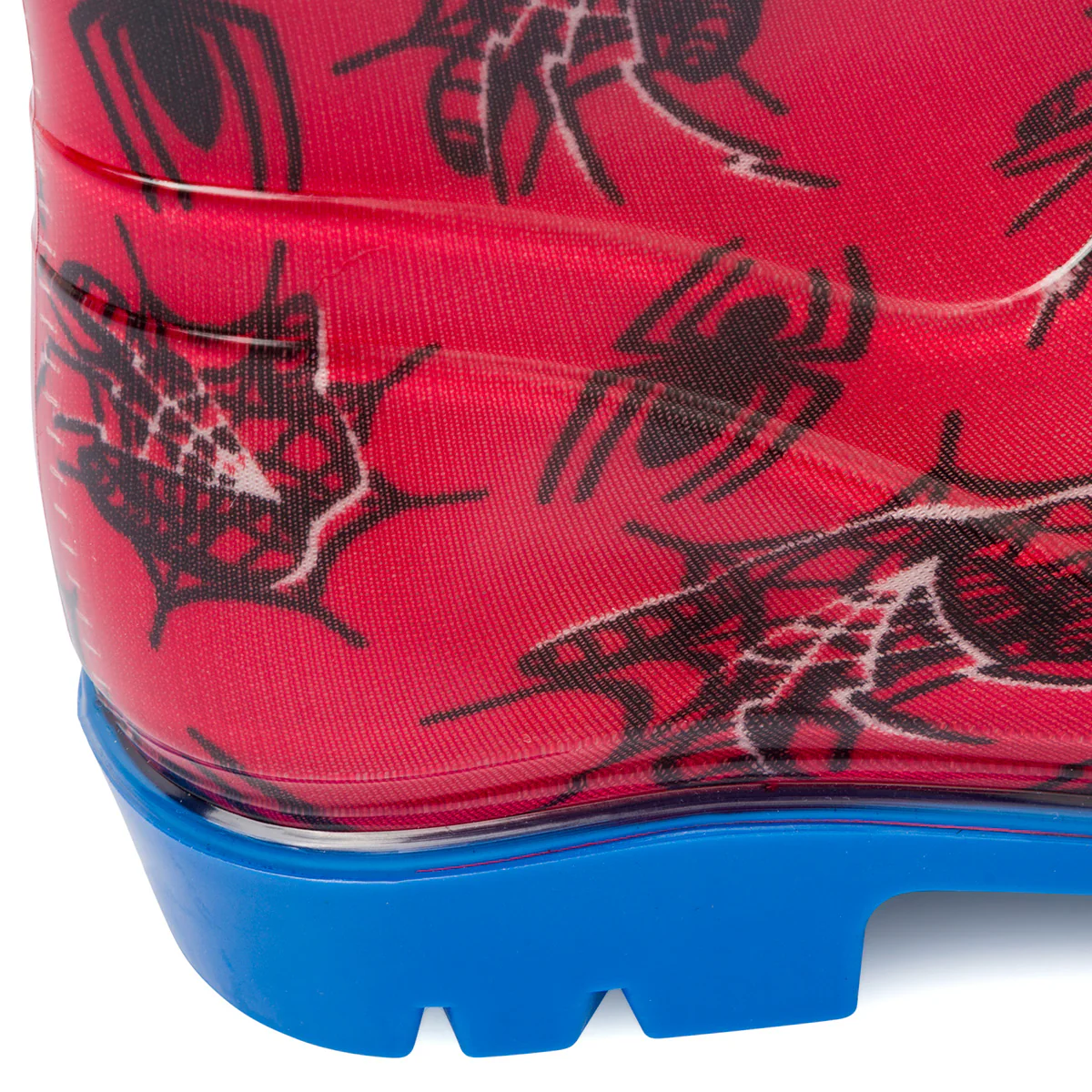 Stivali di gomma rossi e blu da bambino con logo Spiderman - Image 6