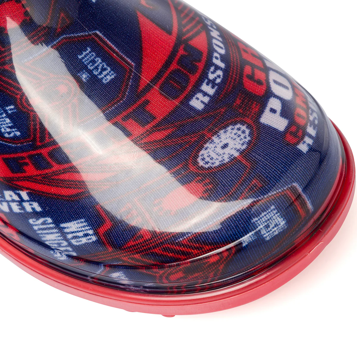 Stivali di gomma rossi e blu da bambino con stampa Spiderman - Image 5