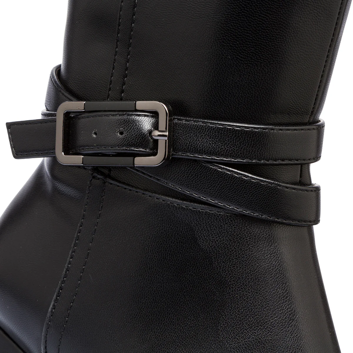 Stivali neri da Donna con fibbia e tacco 5,5 cm Lora Ferres - Image 10