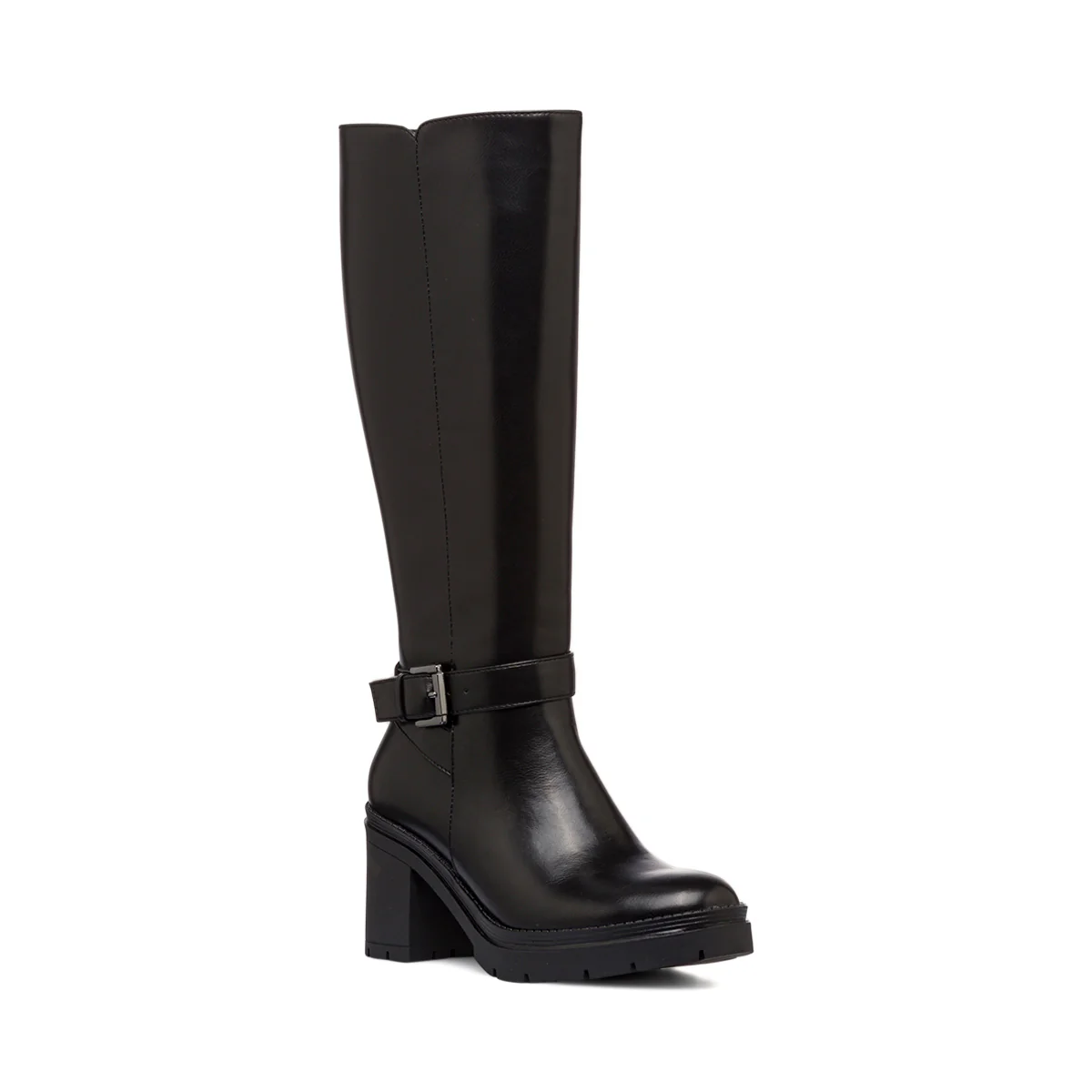 Stivali neri da Donna con fibbia e tacco 7,5 cm Swish Jeans - Image 2