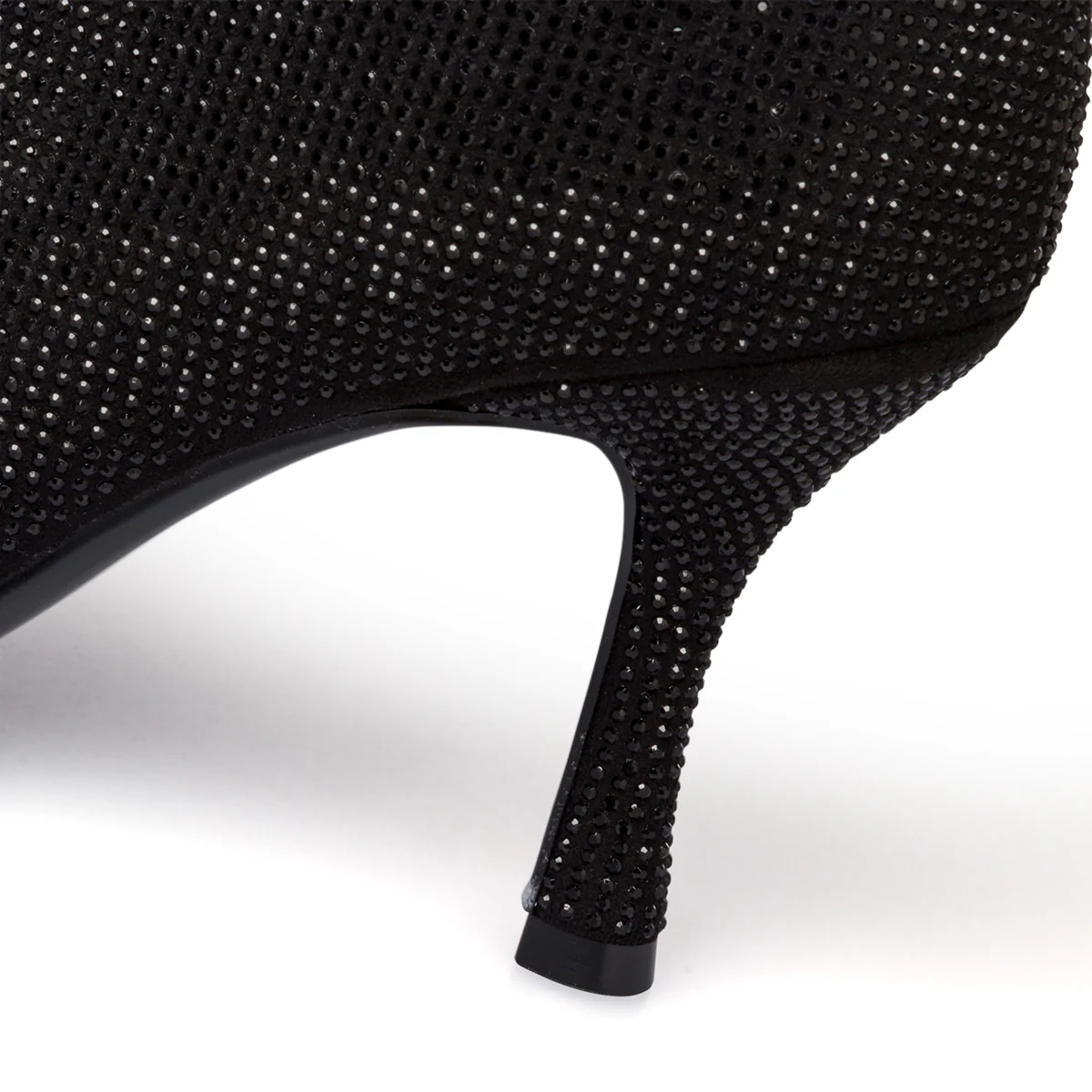 Stivali neri da donna con strass e tacco 9 cm Lora Ferres - Image 18