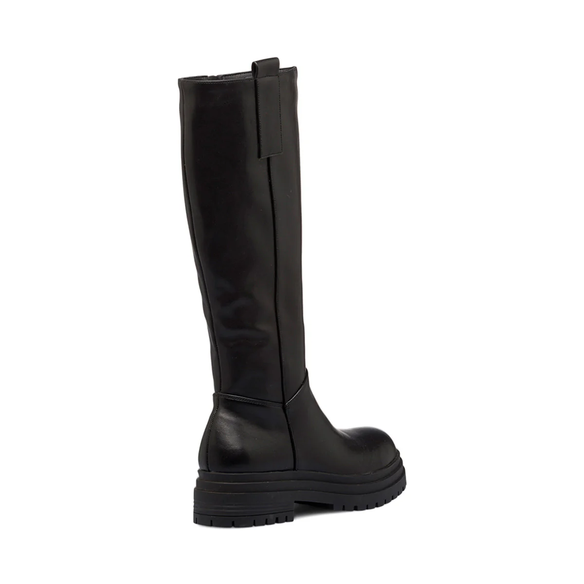 Stivali neri da donna con suola chunky e zip Lora Ferres - Image 3