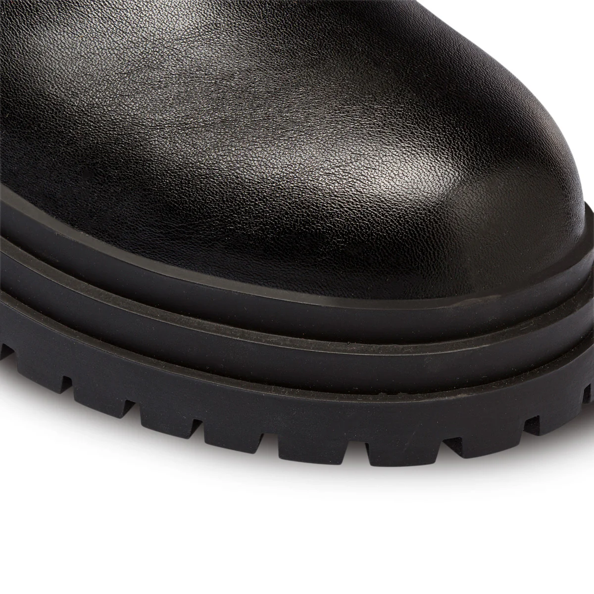 Stivali neri da donna con suola chunky e zip Lora Ferres - Image 6