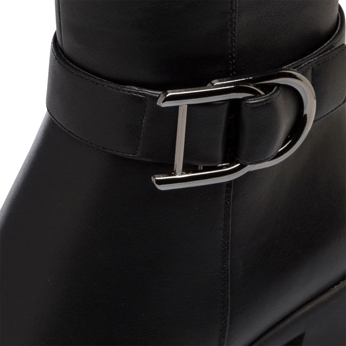 Stivali neri da donna con tacco 10 cm e morsetto Swish Jeans - Image 7