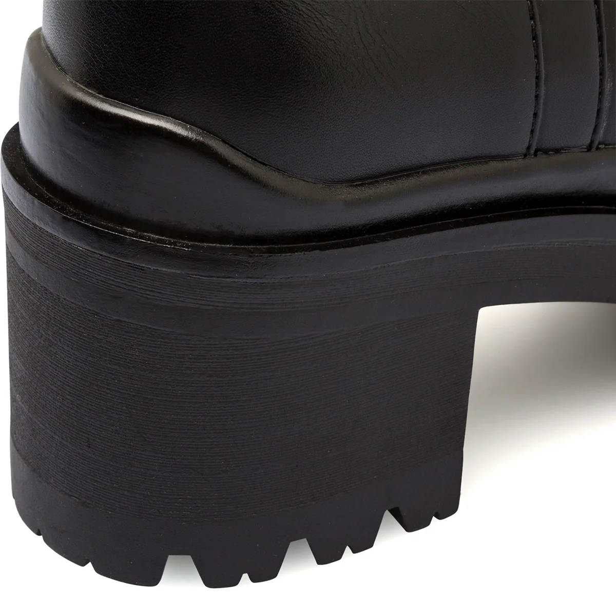 Stivali neri da donna con tacco 6 cm e zip sul lato Swish Jeans - Image 6