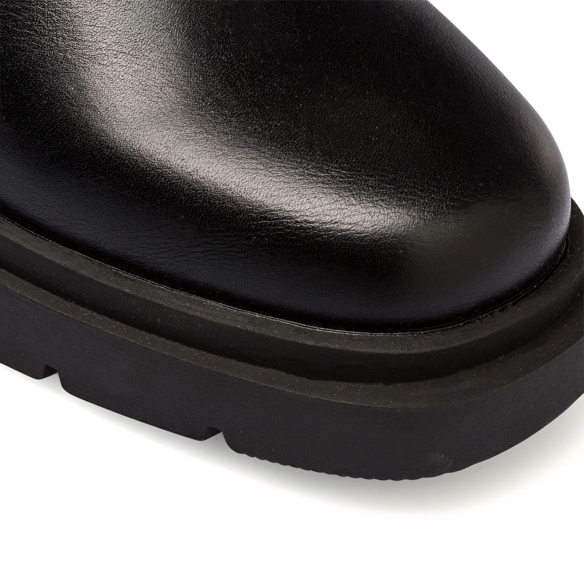 Stivali neri da donna con tacco 8 cm e doppio cinturino Swish Jeans - Image 6