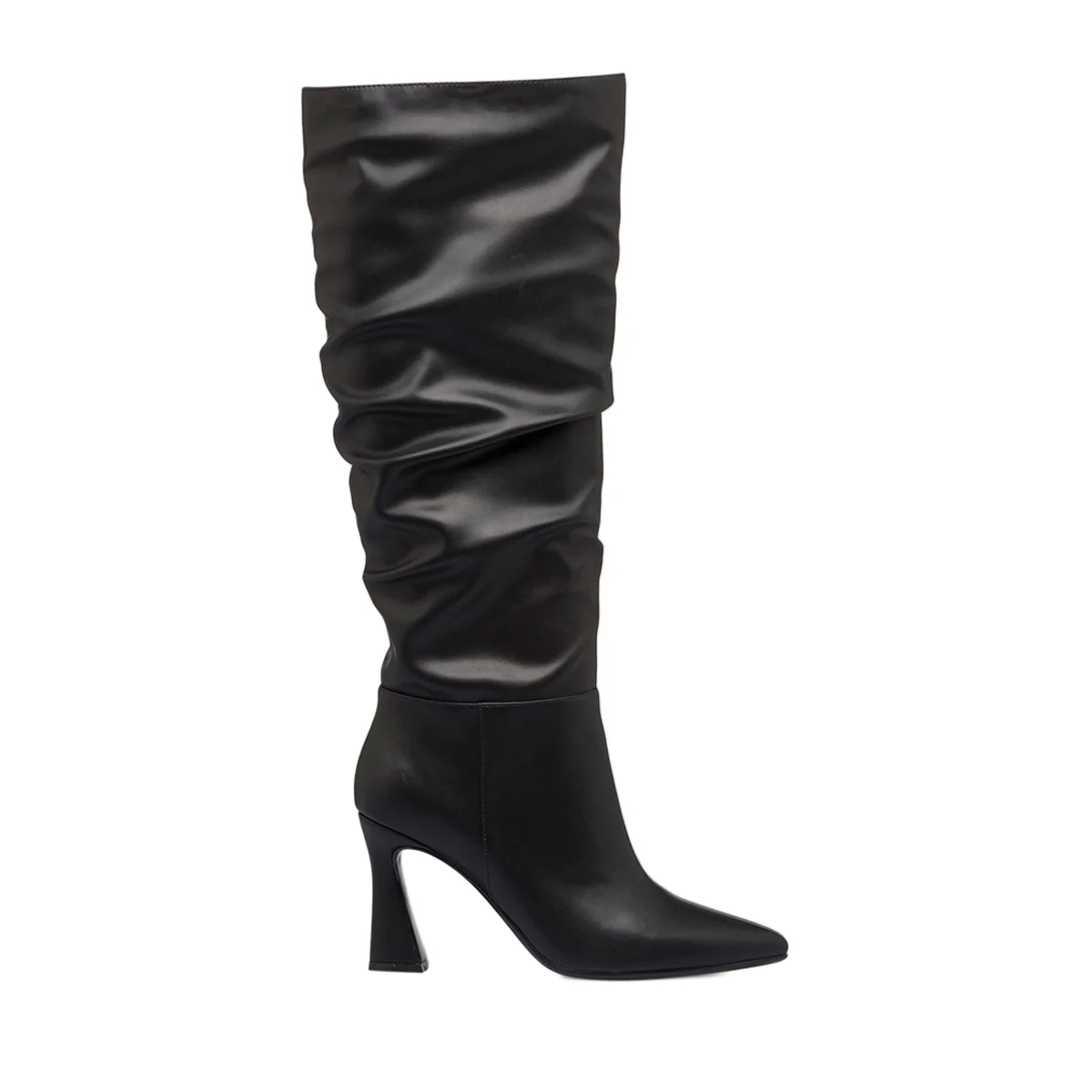 Stivali neri da donna con tacco 9 cm Lora Ferres - Image 4