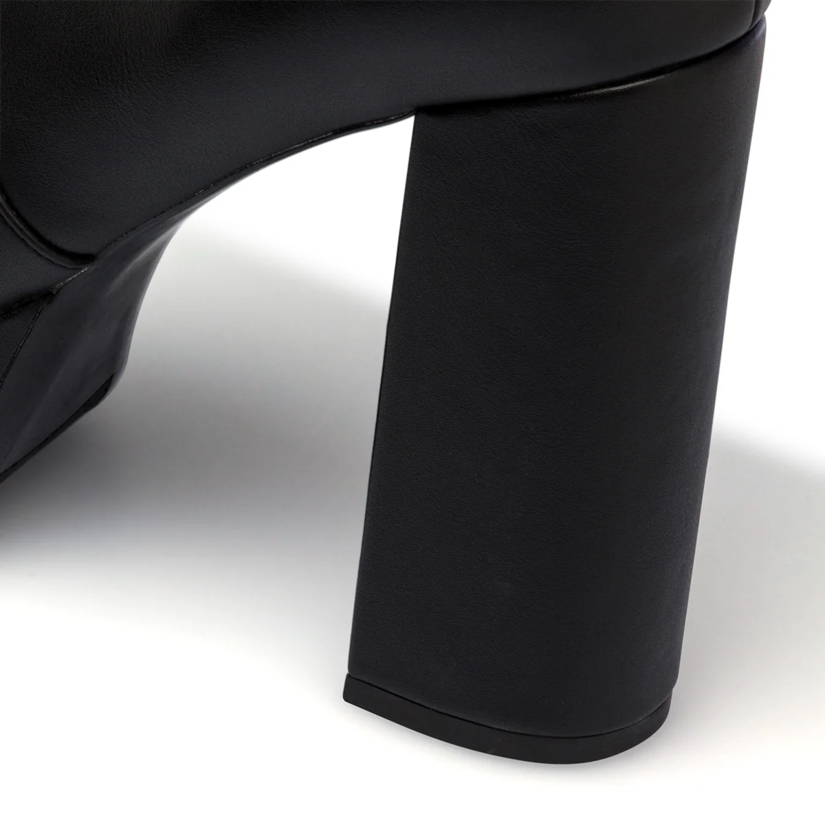 Stivali neri da donna con tacco a blocco 12 cm e plateau Lora Ferres - Image 14