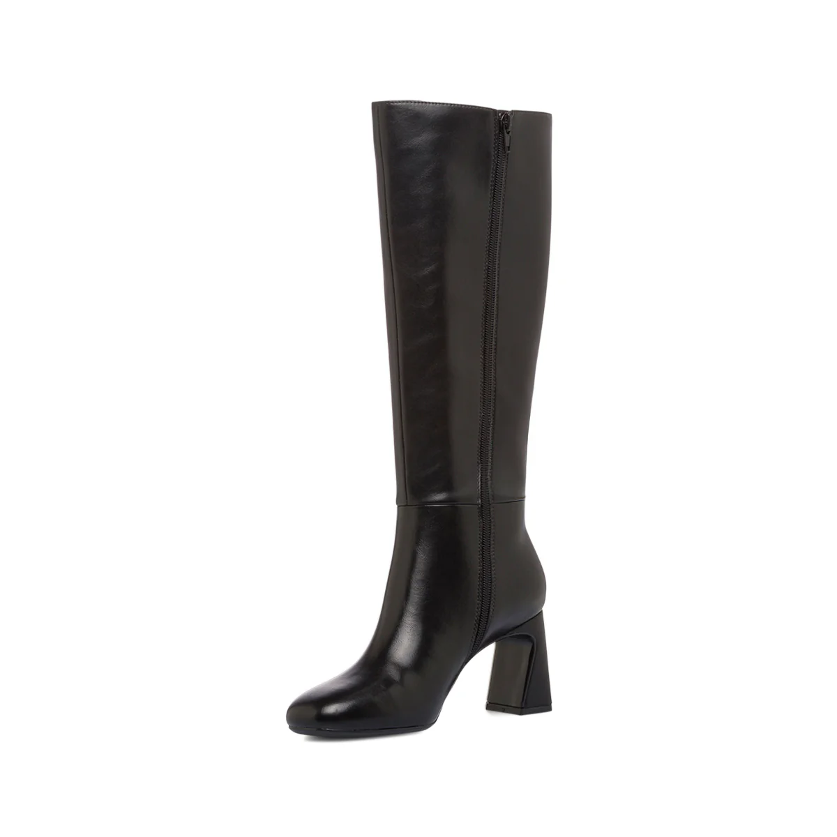 Stivali neri da Donna con tacco a colonna 7 cm Lora Ferres - Image 8