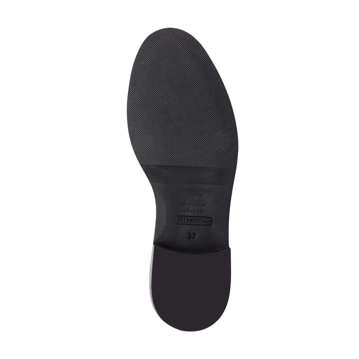 Stivali neri in pelle con dettagli laminato P Essentials - Image 6