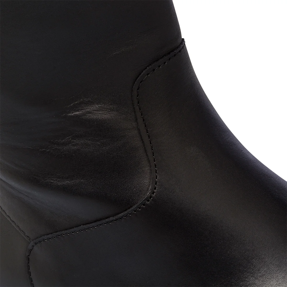 Stivali neri in pelle da donna P Essentials - Image 7